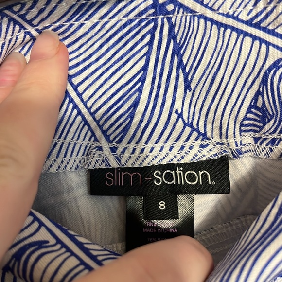 Slim Sation Walking Shorts size 8 new - Picture 4 of 5